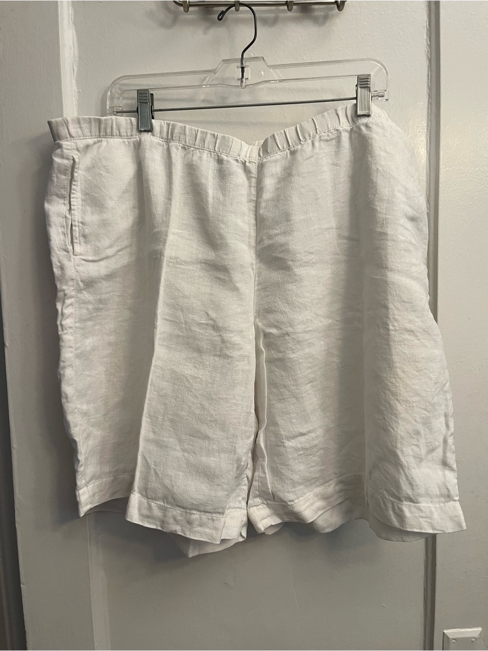 J. Jill White Linen Women’s Shorts - XL